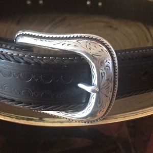 34” Genuine bonded leather belt (Sku 112)
